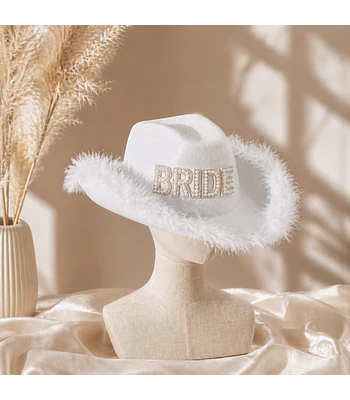 Sombrero vaquera bride