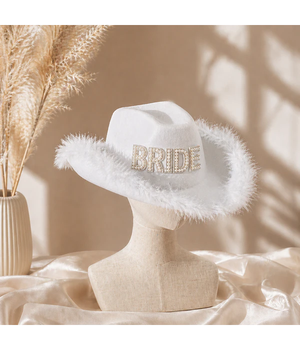Sombrero vaquera bride