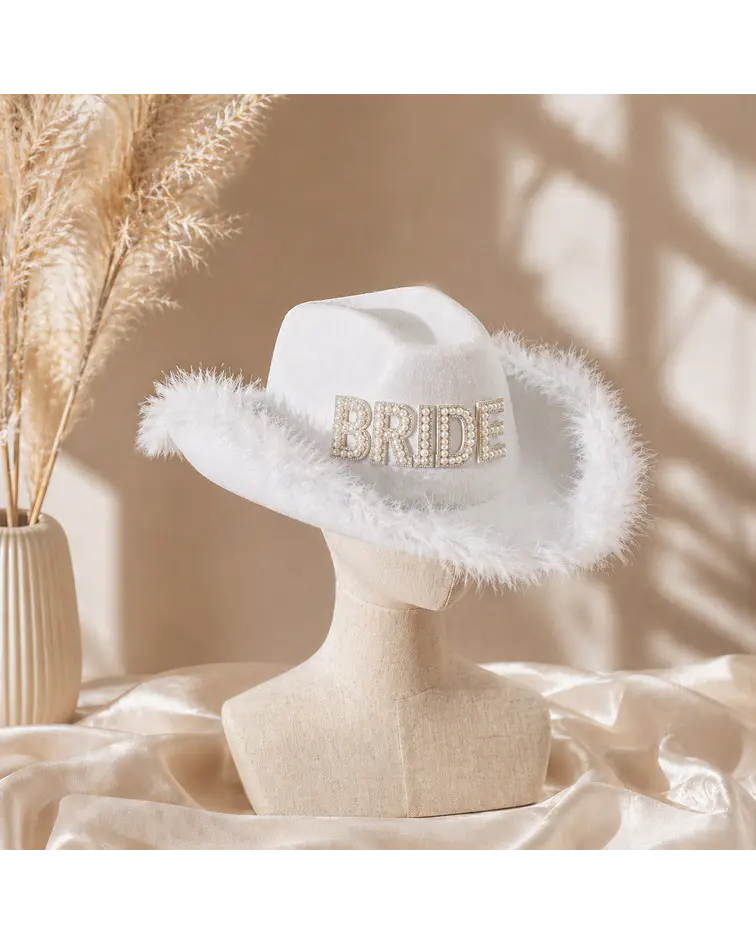 Sombrero vaquera bride
