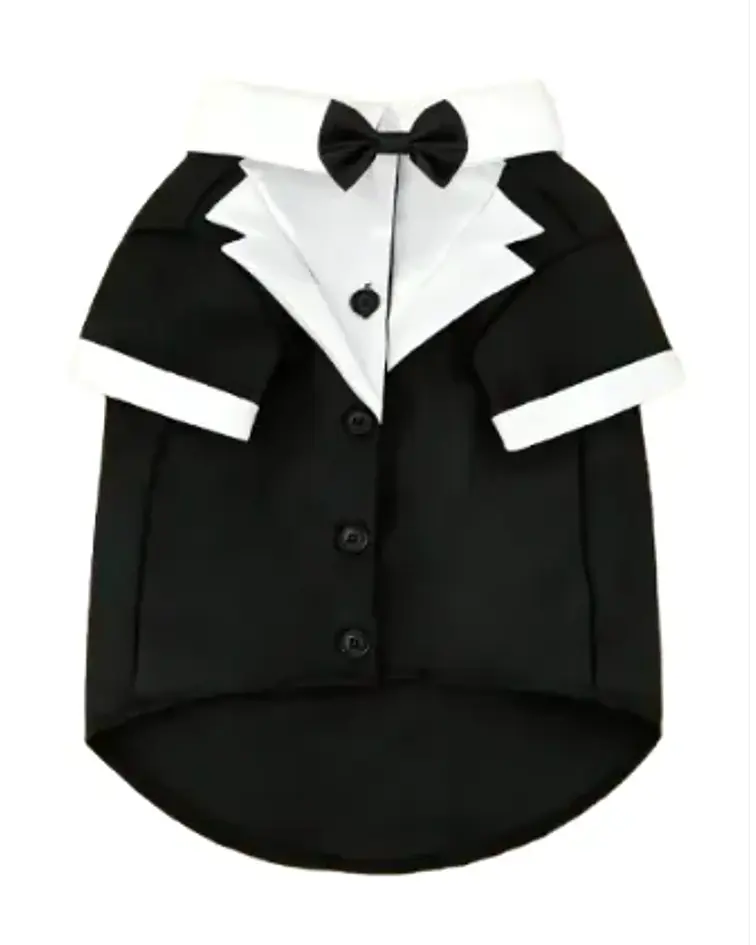 Traje formal para mascotas pequeñas