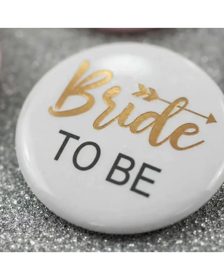 Pack chapitas bride y team bride