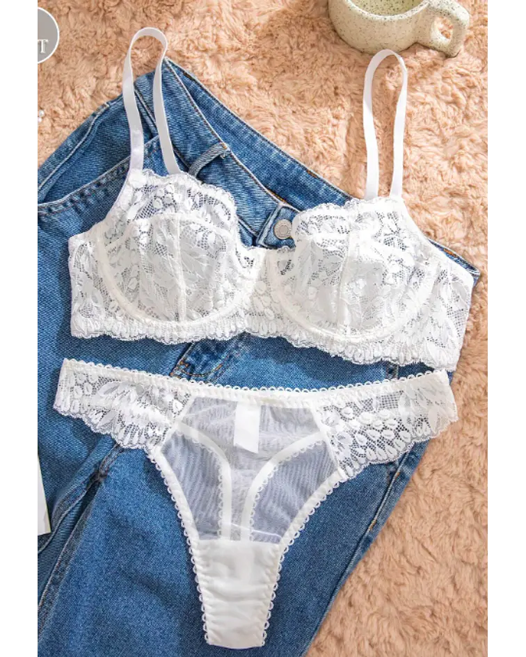 Lenceria conjunto encaje