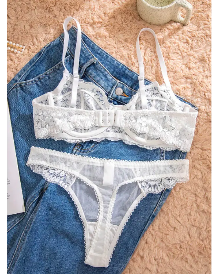 Lenceria conjunto encaje