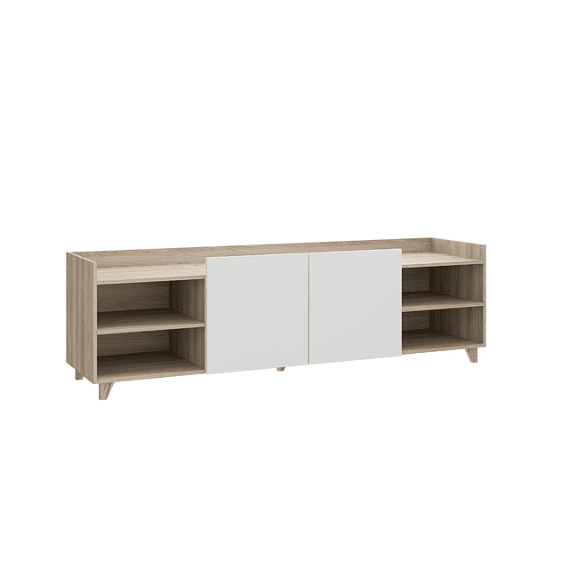Rack Tv 1001 Aurora Blanco/Beige