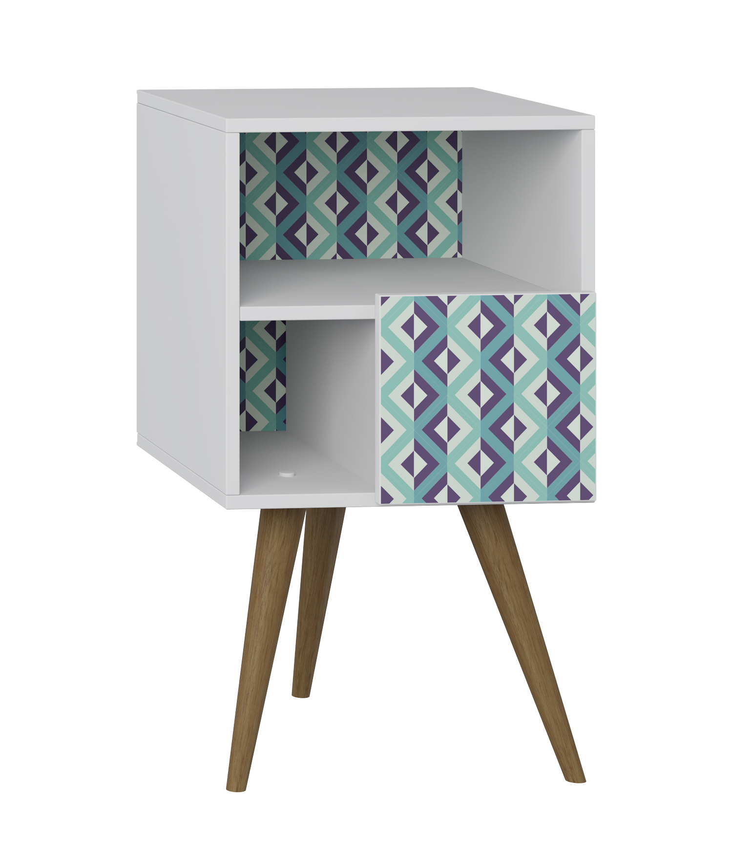 Mesa Lateral Retro 1008 Blanca
