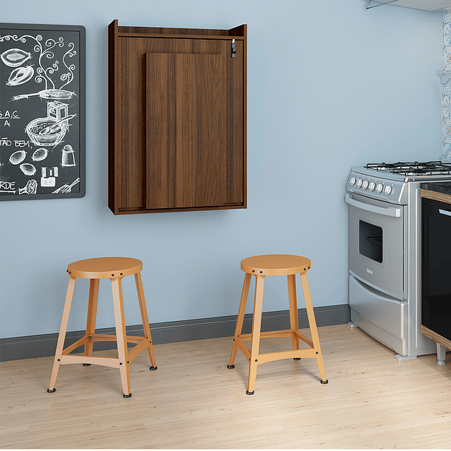 Armario Con Mesa Practic Madera