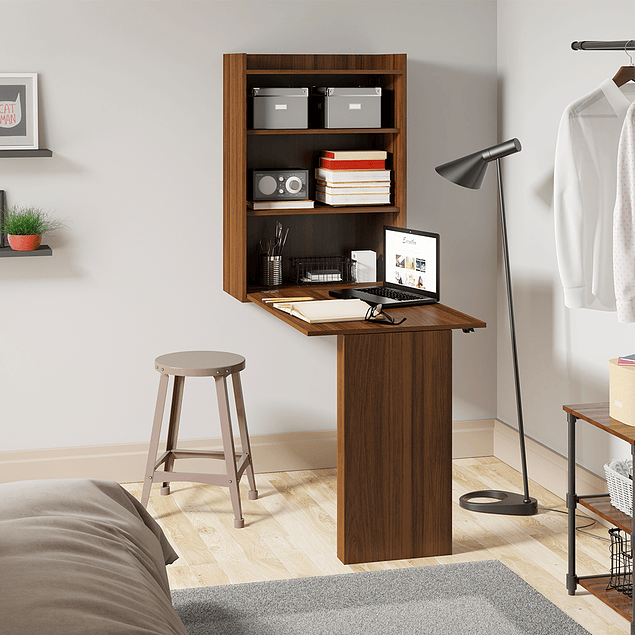 Armario Con Mesa Practic Madera