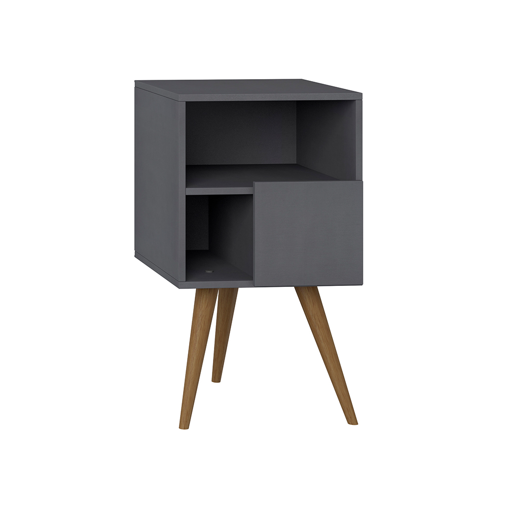 Mesa Lateral 1008 Retro Gris
