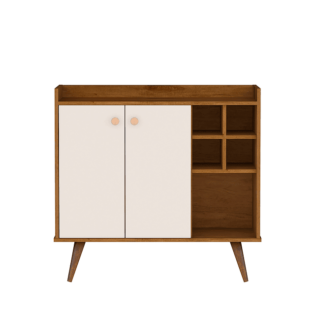 Arrimo Bar 2 Puertas Caramelo Perla 