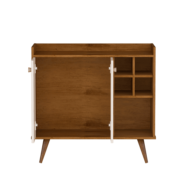 Arrimo Bar 2 Puertas Caramelo Perla 