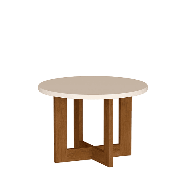 Mesa De Centro Redonda Be Perla