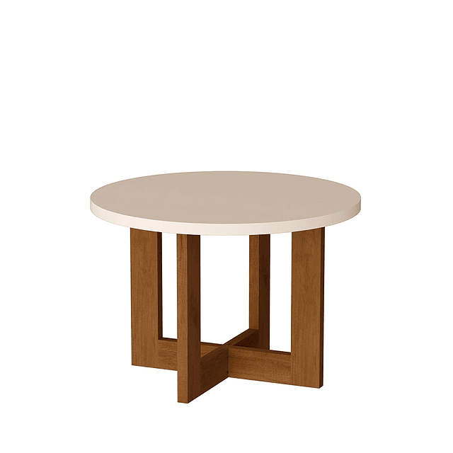 Mesa De Centro Redonda Be Perla