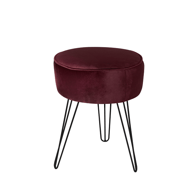 VENTA DE BODEGA - Puff Eco Cuero Be Burdeo