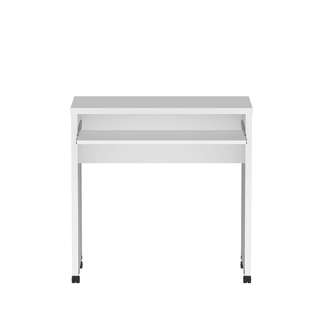 Escritorio Con Ruedas Be Blanco