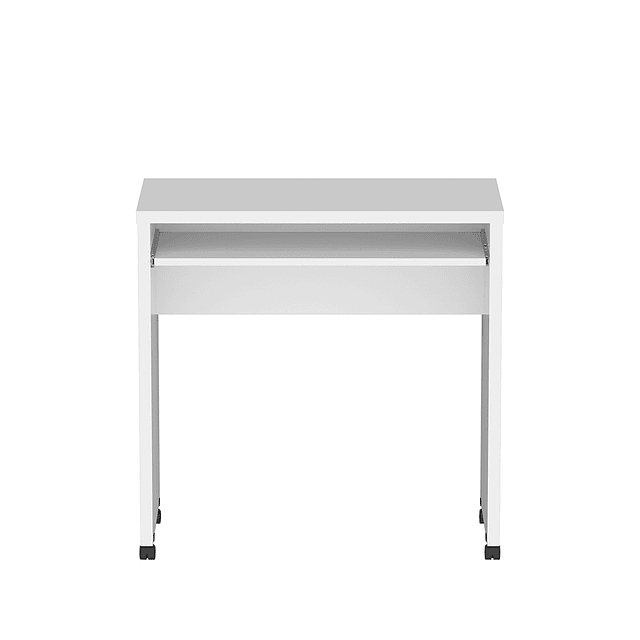 Escritorio Con Ruedas Be Blanco