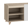Rack Tv 1001 Aurora Blanco/Beige