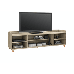 Rack Tv 1001 Aurora Blanco/Beige