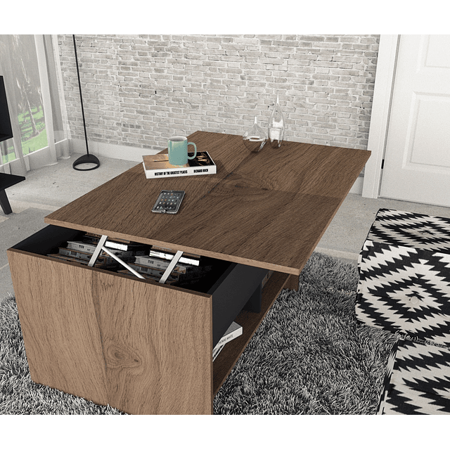 Mesa De Centro Smart Urban Negro/Bg