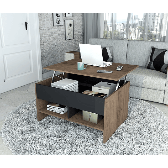 Mesa De Centro Smart Urban Negro/Bg