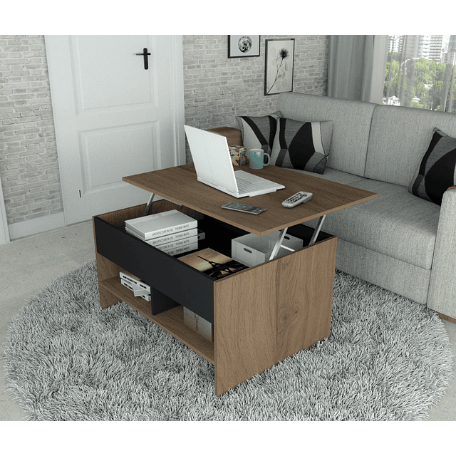 Mesa De Centro Smart Urban Negro/Bg