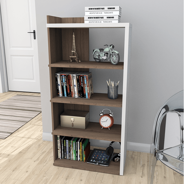 VENTA DE BODEGA - Estante Bicolor Sense Urban Blanco