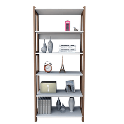 Estante Con 5 Repisas Urban Beige