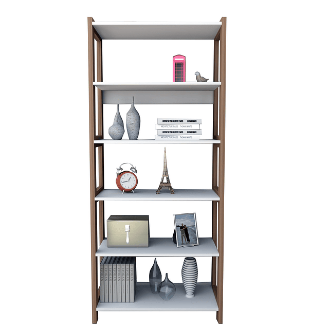 Estante Con 5 Repisas Urban Beige