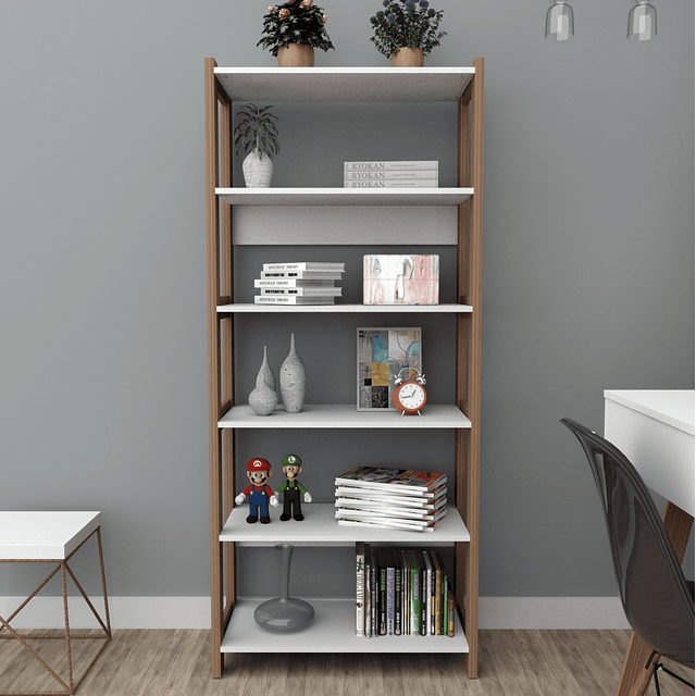 Estante Con 5 Repisas Urban Beige