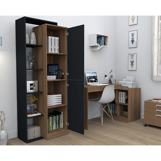 Armario Smart Move 5 Posiciones Café