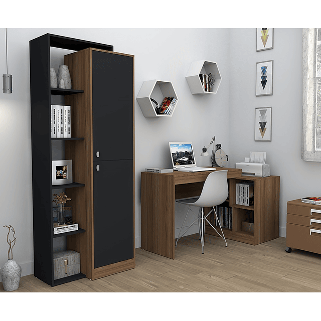 Armario Smart Move 5 Posiciones Café