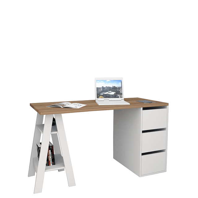 Escritorio Urban Blanco/Beige