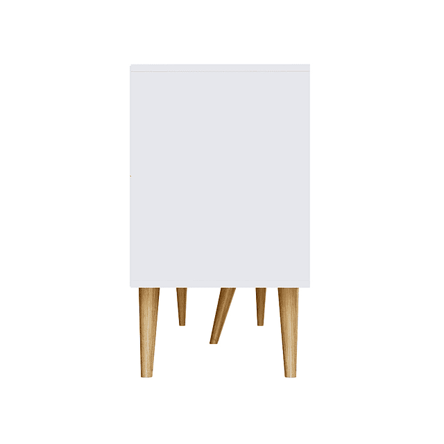 Rack Amber 2 Puertas Blanco/Brise