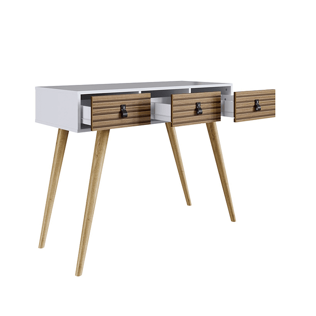 Arrimo Amber 3 Cajones Blanco/Brise