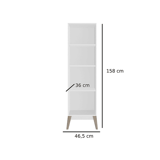 Estante Amber Paris Blanco