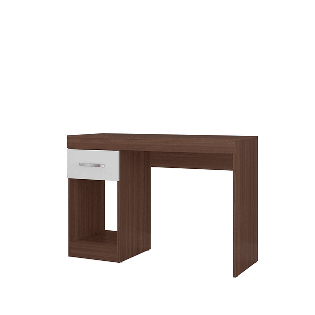 Mesa De Escritorio Con Cajon Avellana