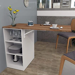 Isla Comedor Cocina Enjoy Blanco