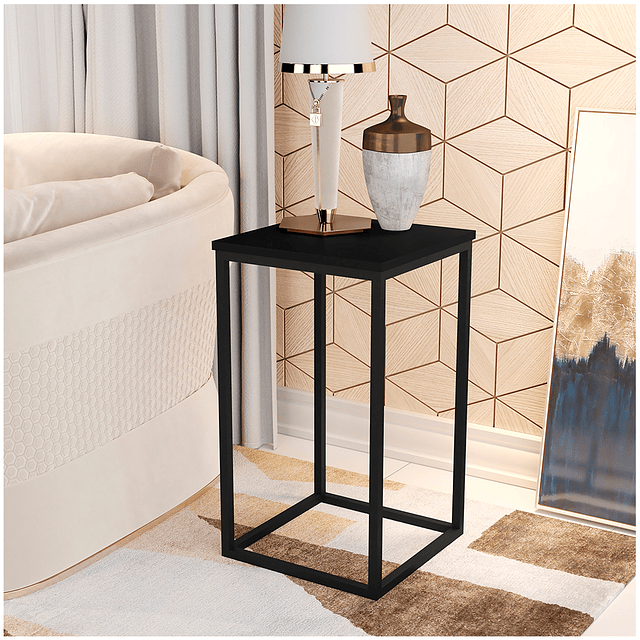 Mesa lateral Be Apolo negro