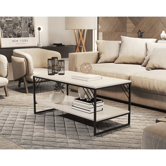 Mesa de centro Fierro 119 perla