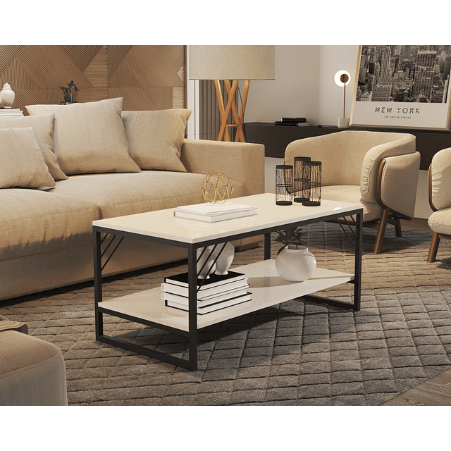 Mesa de centro Fierro 119 perla