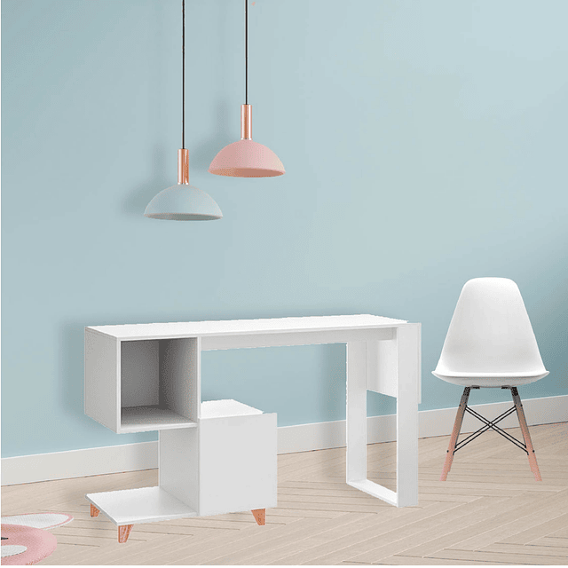 Mesa Escritorio 1007 Aurora Blanco