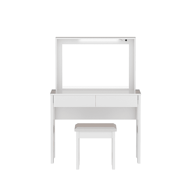 Tocador Con Espejo Be Blanco