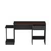 Escritorio Gamer Negro Be Rojo