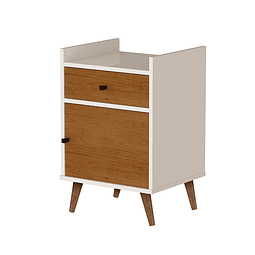 Velador Con Puerta Be Perla Caramelo