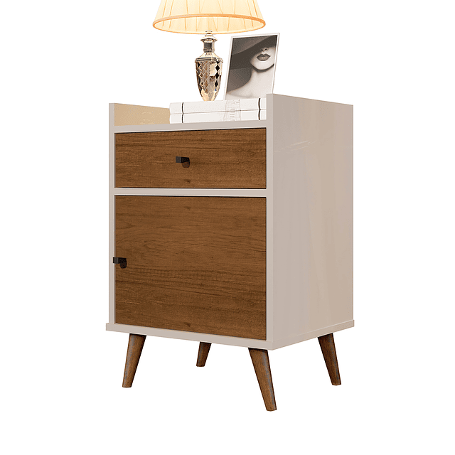 Velador Con Puerta Be Perla Caramelo