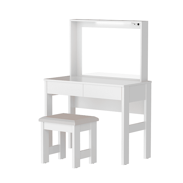 Tocador Con Espejo Be Blanco