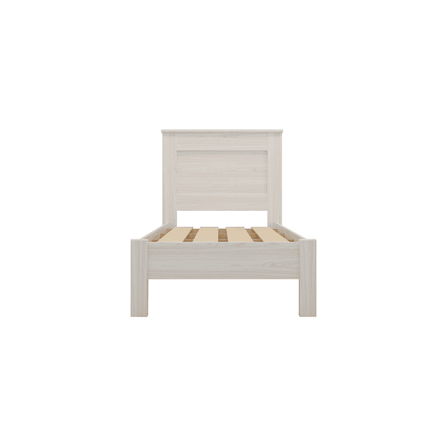 Cama 1 Plaza Munique Vainilla