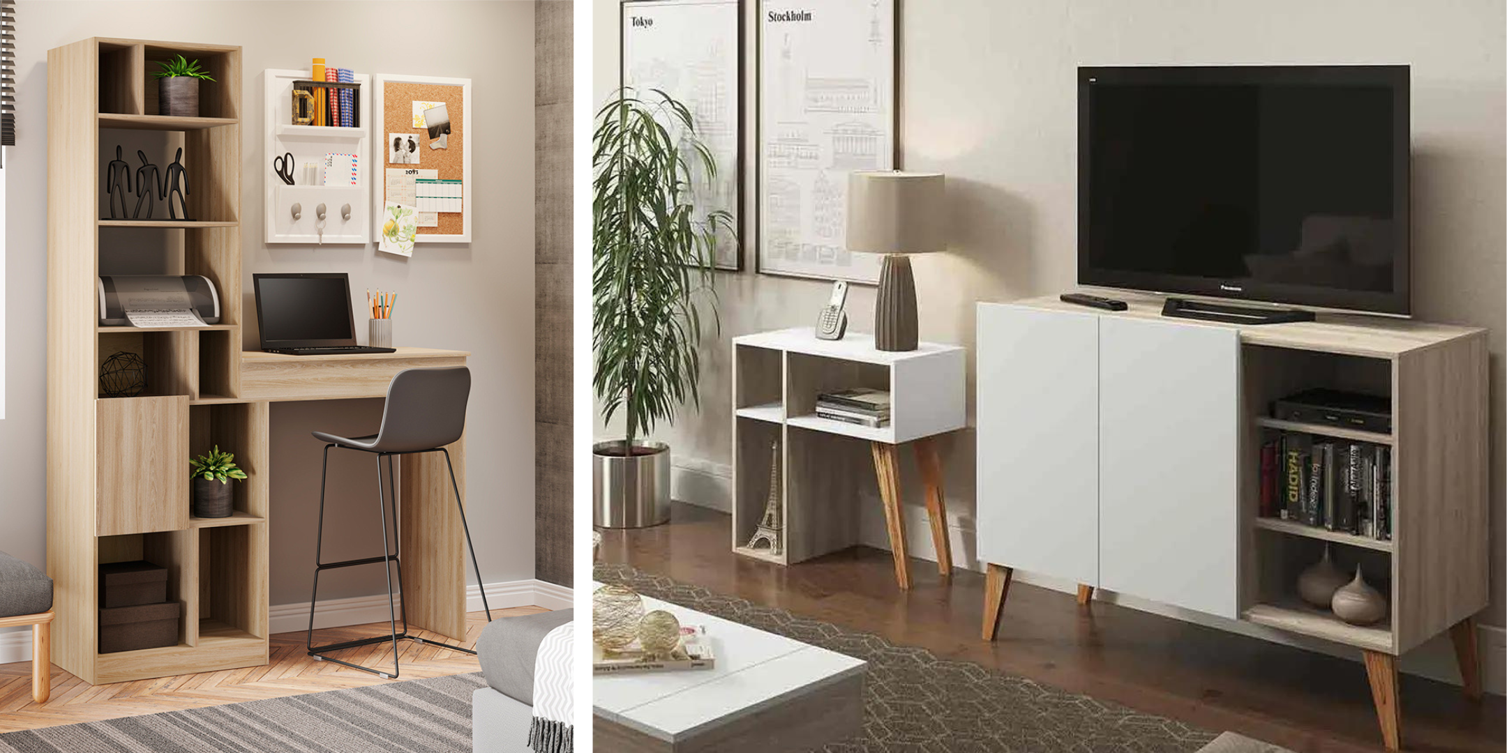 Ideas para decorar tu sala de estar o living, con muebles multifuncionales