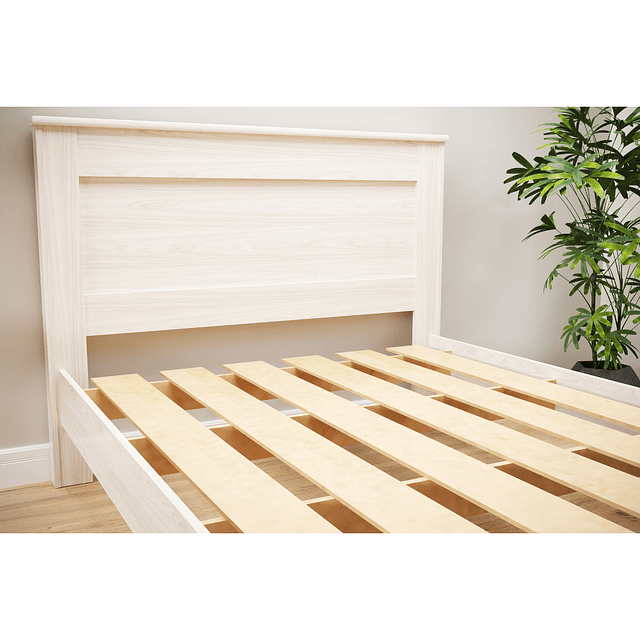 Cama 2 Plazas Munique Vainilla