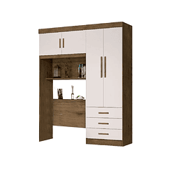 Ropero Respaldo 1 Plaza Cedro/Perla