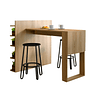 Mesa Smart Con Repisa Lateral Nature 1002